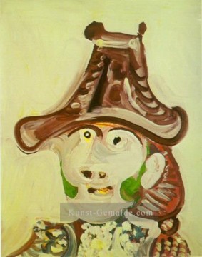  picasso - Tete torero 1971 kubist Pablo Picasso